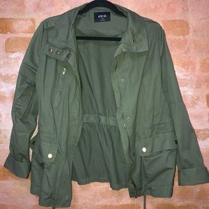 Army Green Light Utility Jacket